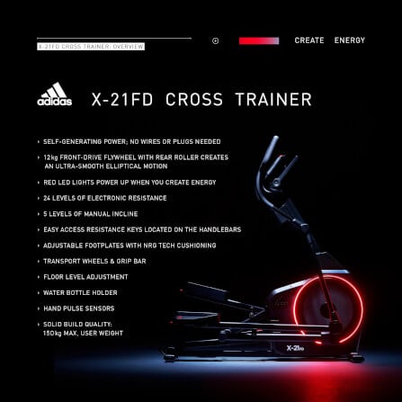 เครื่องเดินวงรี Adidas X-21FD_1
